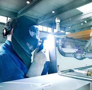 CO2-Versorgungstechnik Schweiss-Arbeiten